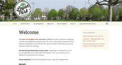 Desktop Screenshot of loganparkneighborhood.org